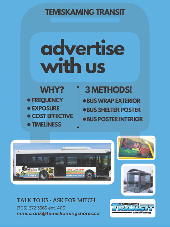 Advertise with us poster