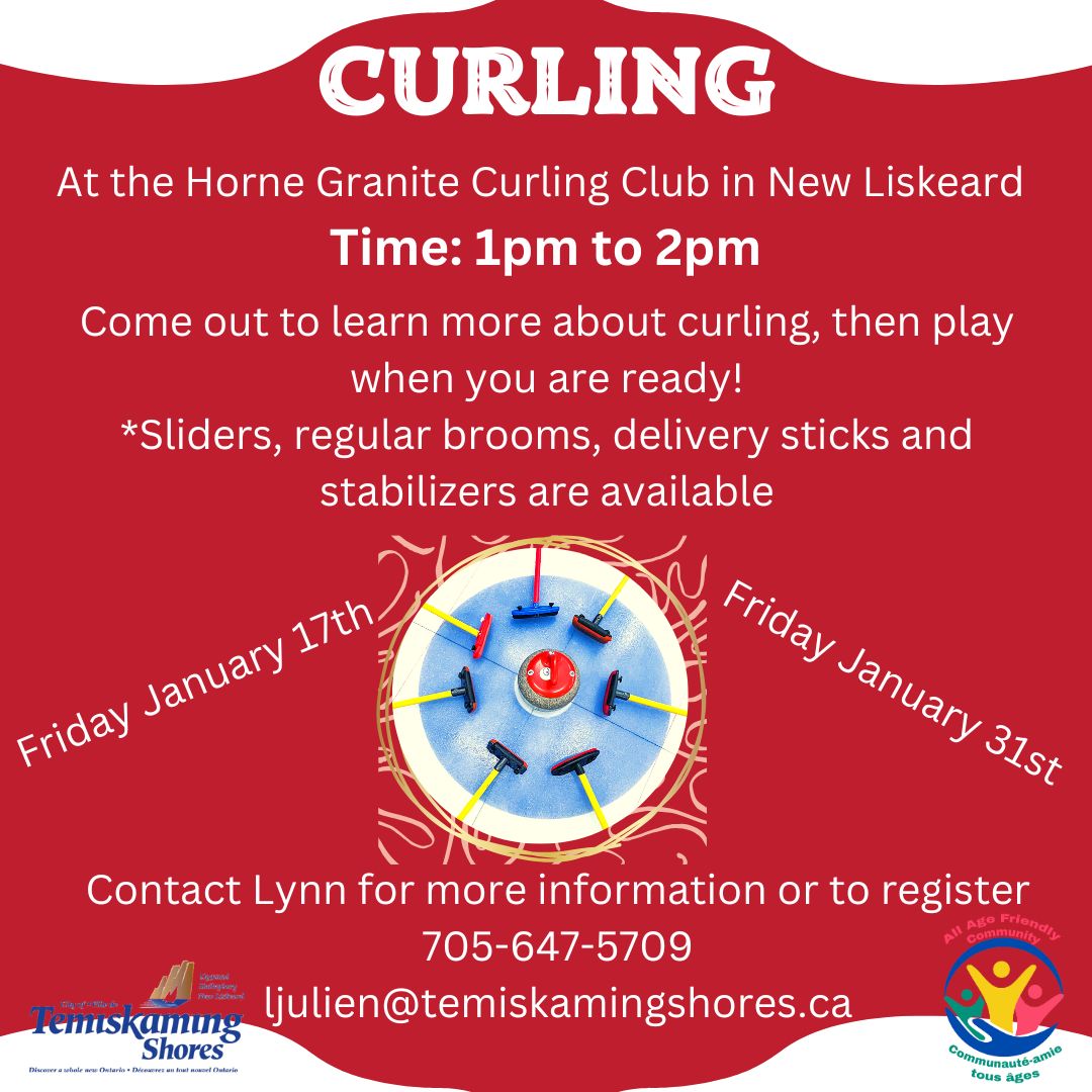 Curling January Schedule