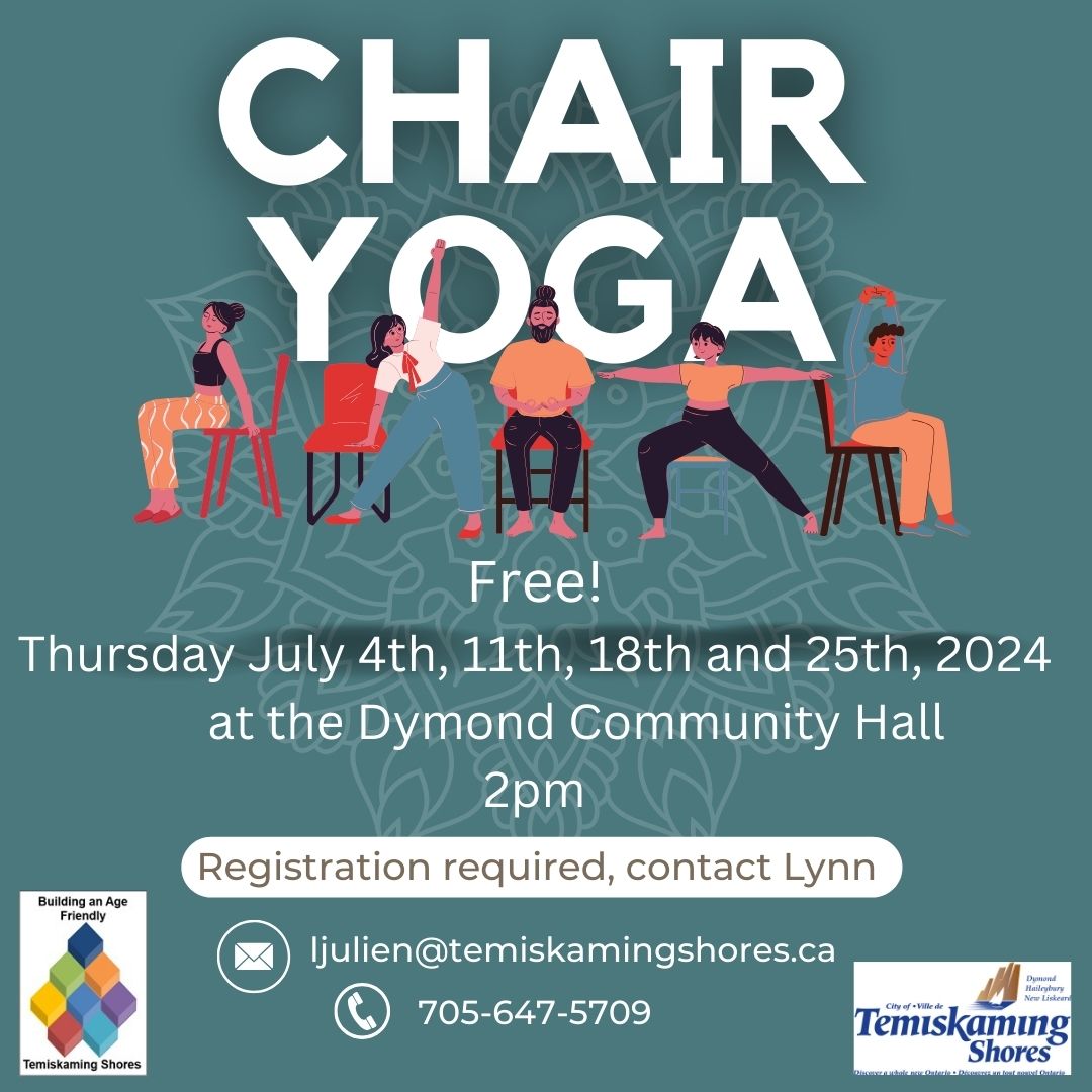 All Age Friendly Chair Yoga Schedule