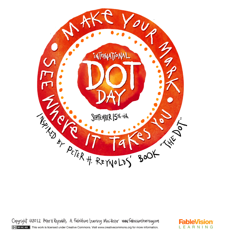 International Dot Day poster